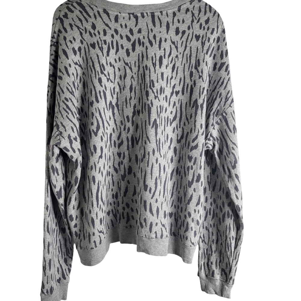 Gray Patterned Women's Sweater - image 4